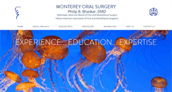 Desktop Screenshot of montereyoralsurgery.com